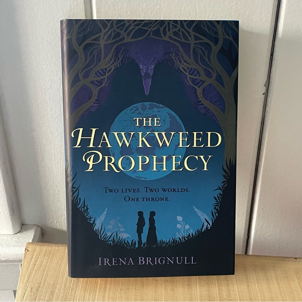 $15 SALE The Hawkweed Prophecy Book Teen Fantasy Hardcover Fiction Witches Magic